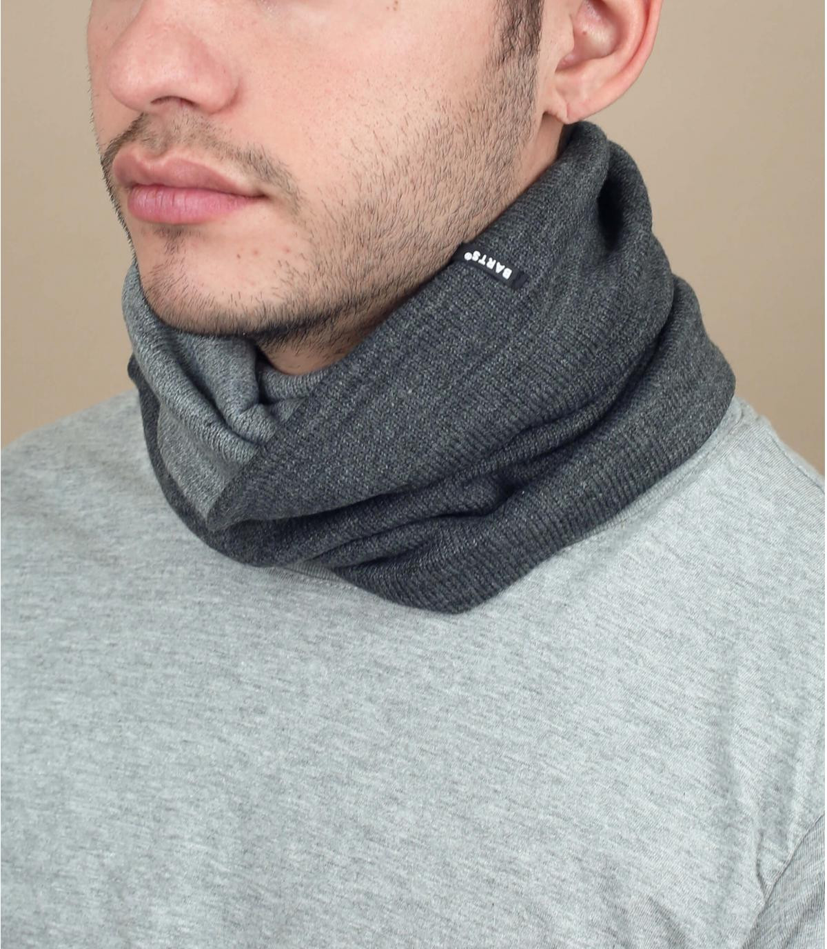Loop grau Barts wendbar Eclipse Col dark heather Loop grau Barts wendbar Eclipse Col dark heather